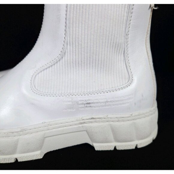 Viron 1997 Chelsea Boots Size 37 US 6 Womens White - Picture 9 of 16